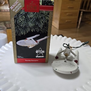 Star Trek Enterprise Hallmark Ornament - Etsy
