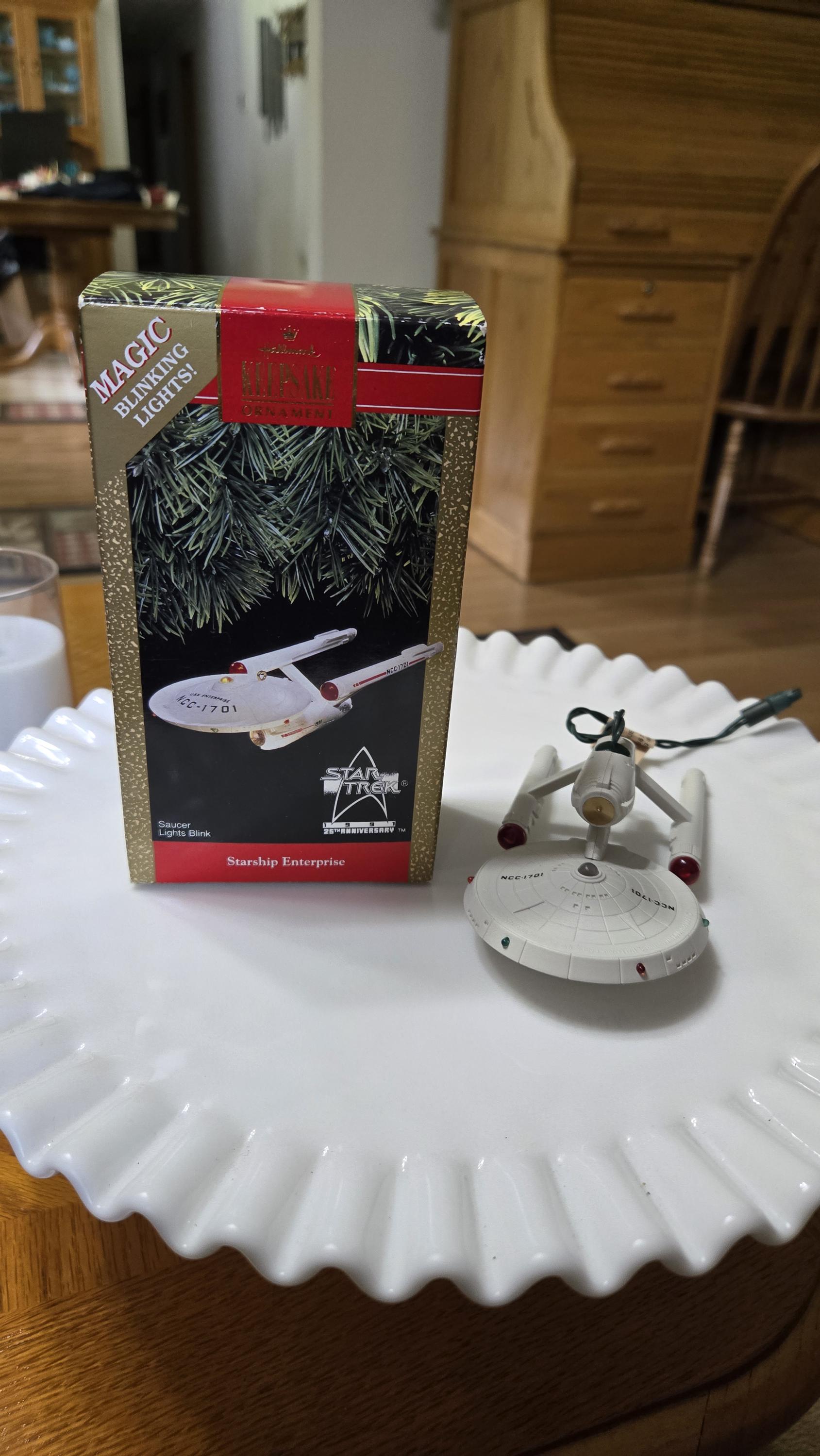 Star Trek Enterprise Hallmark Ornament - Etsy
