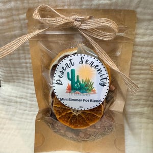 Mini - 4 oz - Botanical Simmer Pot Collection