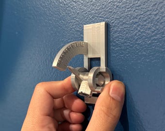 3D Printed Adjustable Drill Guide: Precision Hole Locator