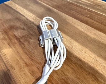 3D Printed Cable Clip Organizer Hinged Wire Holder for Desk & Setup PLA Cable Management