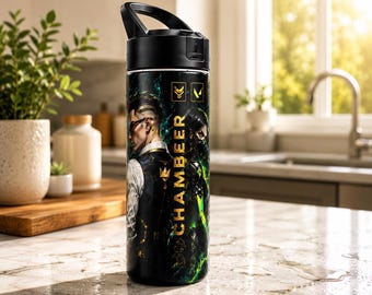 Customizable 20oz Insulated Stainless Steel Water Bottle UV Printed Gaming Tumbler