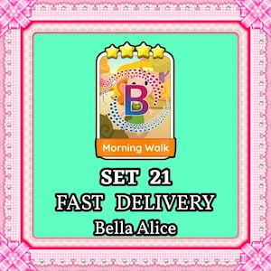 MoGo 4つ星ステッカー – モーニングウォークセット21 – 即時配送