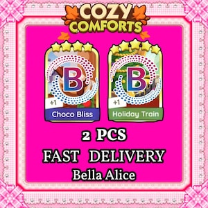 MoGo Holiday Train / Choco Bliss -  (2 Pcs Per Order)