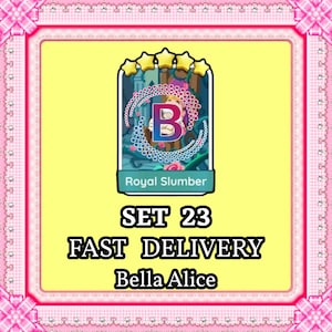 MOGO Sticker 5 Star - Royal Slumber Set 23 - EVER_AFTER Album - Instant Delivery