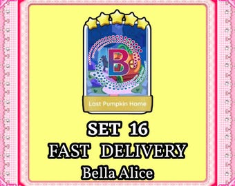 Pegatina MOGO 5 estrellas - Last Pumpkin Home Set 16 - Álbum EVER_AFTER - Entrega instantánea