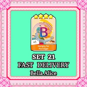 MoGo 4つ星ステッカー – お粥セット21 – 即日配達