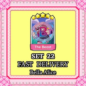 MOGO Sticker 5 Star - The Beast Set 22 - EVER_AFTER Album - Instant Delivery