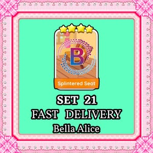 MoGo 4つ星ステッカー – スプリンタードシートセット21 – 即日配送