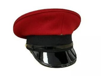 British Army Royal Military Police Hat Cap Peaked Dress Military Uniform RMP UK0