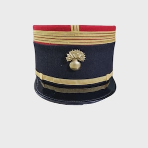 French Officer Kepi | Colonel Rank Military Hat | Historical Reproduction Headwear