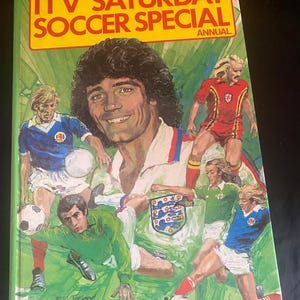 ITV Saturday Soccer Special Annual – Classic 1980s Football Book | Retro Memorabilia for Footy Fans