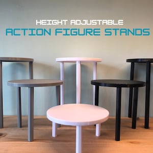 Soporte para figuras de acción, figuras, coleccionables, miniaturas, expositores, elevadores, Funko, Marvel, Anime, Matchbox, Hot Wheels.