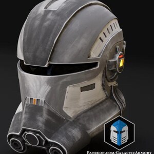 DIY 3D Printed Bad Batch Echo&#39;s Helmet