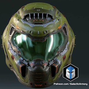 DIY Doom Eternal Slayer Helmet - Dark Ages