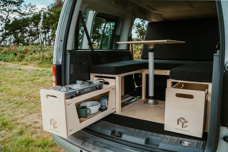 VW Caddy & Caddy Maxi Life Micro Camper Conversion, With Fitted ...
