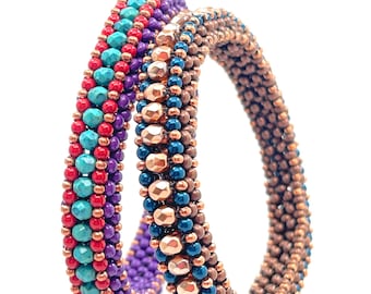 My Bangle Dangles Bracelet Tutorial - pdf Instructions ONLY