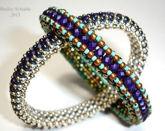 My Bangle Dangles Bracelet Tutorial - pdf Instructions ONLY