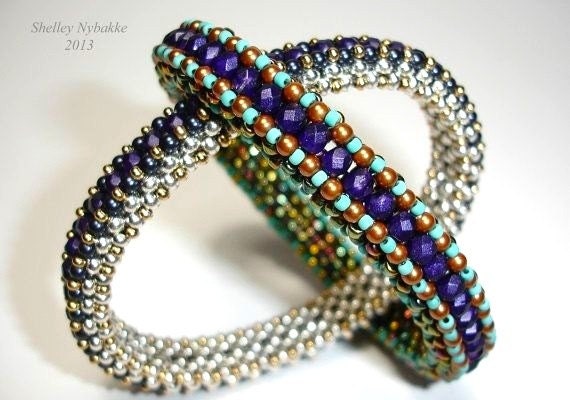 My Bangle Dangles Bracelet Tutorial - pdf Instructions ONLY
