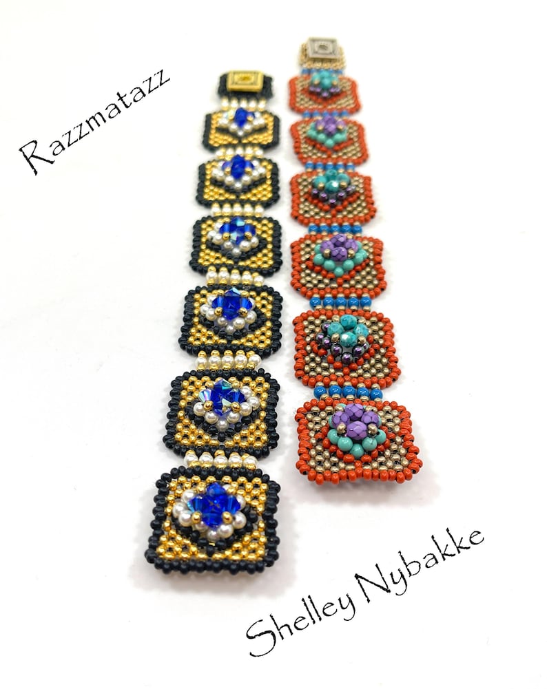 Razzmatazz Bracelet Tutorial - Pdf Instructions ONLY - Etsy
