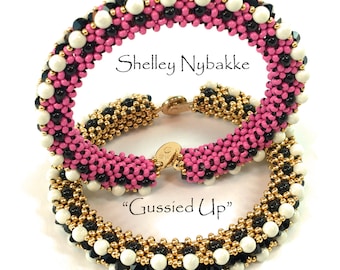 Gussied Up Bracelet Tutorial - pdf Instructions ONLY