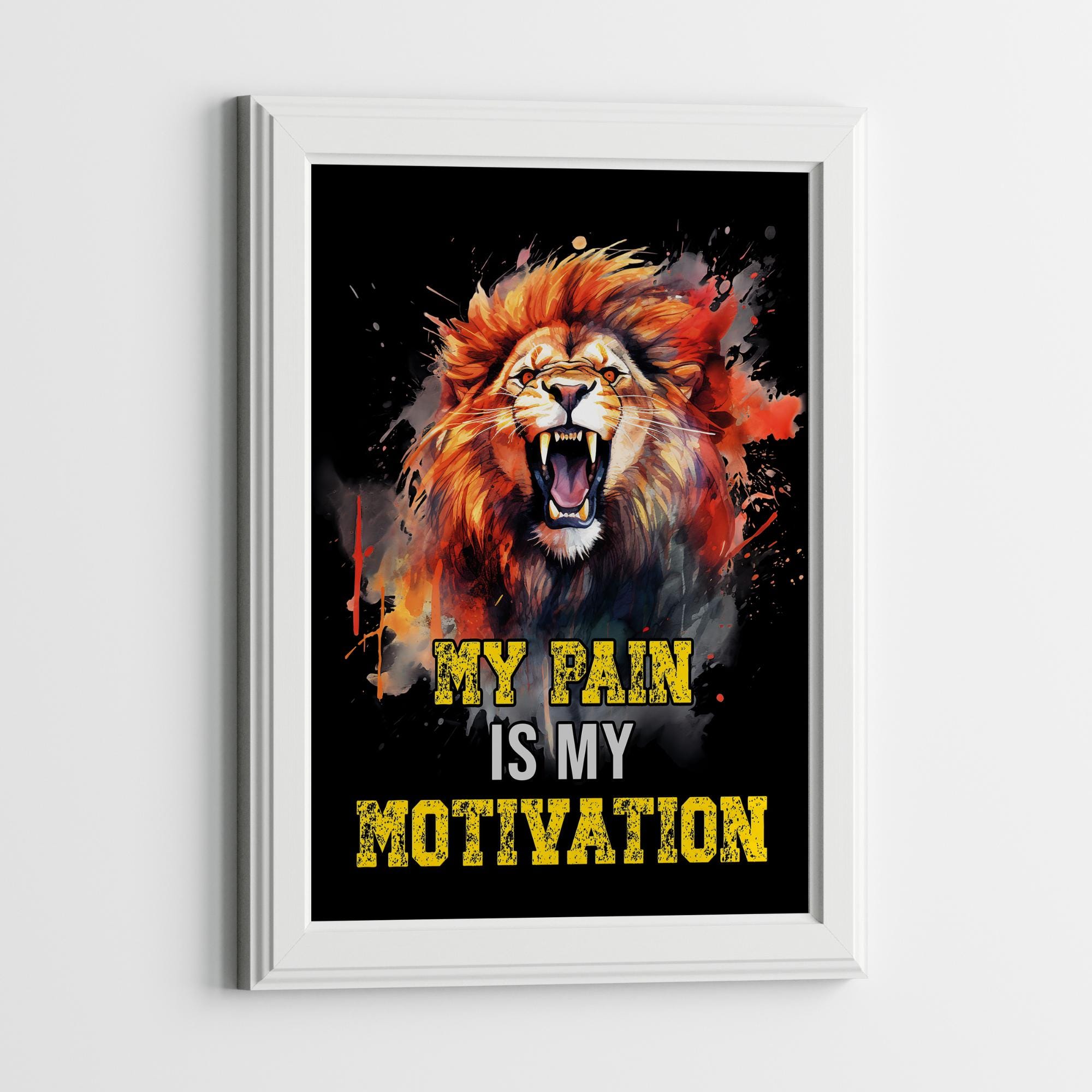 Bannière Tapisserie Powerlifting Personnalisée - Art Mural Motivation Salle De Sport