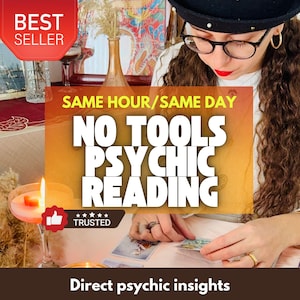 Intuitives Psychic Reading: Same Hour Anleitung, keine Werkzeuge