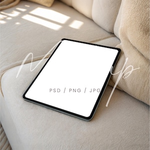 iPad Screen Mockup, Apple Device Mockup, Minimal Tablet Screen Mockup, Blank iPad Mockup, Web Design Branding Mockup, Digital Planner Mockup