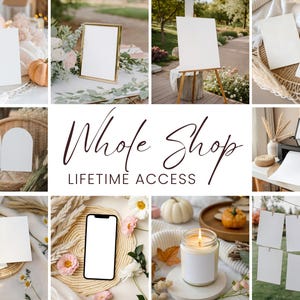 300+ Whole Shop Lifetime Access, Whole Shop Mockup Bundle, Full Shop Mockup Bundle, Boho Mockups, Entire Shop Bundle, Whole Shop Bundle
