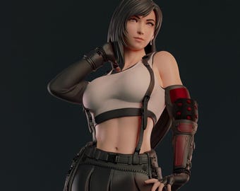 Midnight brawler | Resin Model Kit or Painted Figure | 3D Printed Collectible
