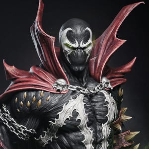 Guerrero del infierno / Figura PINTADA o kit de modelo SIN PINTAR / COLECCIONABLE impreso en 3D