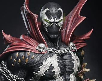 Hellbound warrior | PAINTED figure or UNPAINTED model kit | 3d printed COLLECTIBLE