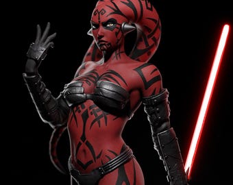 Daughter of Ruin | PAINTED figure or UNPAINTED model kit | handmade COLLECTIBLE