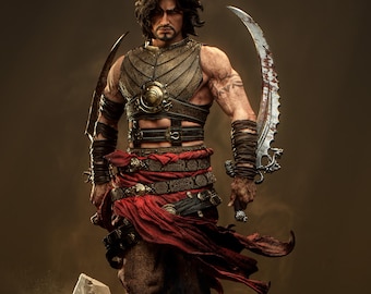 prince of the sands | PAINTED figure or UNPAINTED kit | 3dprinted COLLECTIBLE