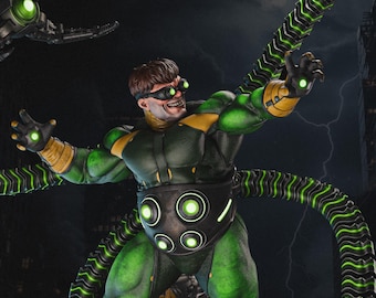 mad scientist | PAINTED figure or UNPAINTED model kit | Handmade COLLECTIBLE