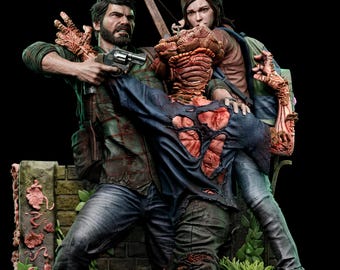 outbreak survivors | PAINTED figure or UNPAINTED model kit | 3D Printed COLLECTIBLE
