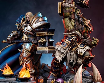 Fantasy Rivals | PAINTED figure or UNPAINTED model kit | 3D Printed COLLECTIBLE