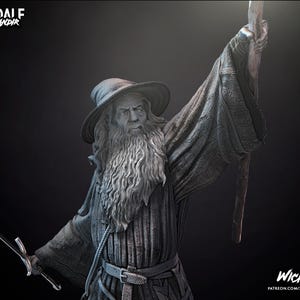 Wandering Wizard scale model kit
