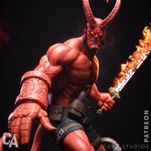 Red scale model kit