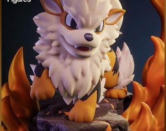 CHIBI fire dog scale model kit