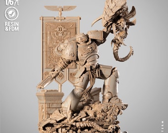 Galactic soldier scale model kit