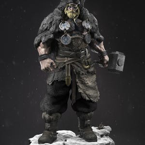 Barbarian Thor scale model kit