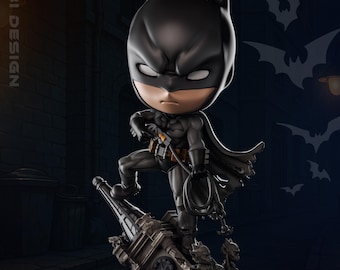 Chibi Vengeance | Resin Model Kit or Painted Figure | 3D Printed Collectible