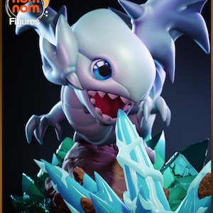 CHIBI white dragon scale model kit