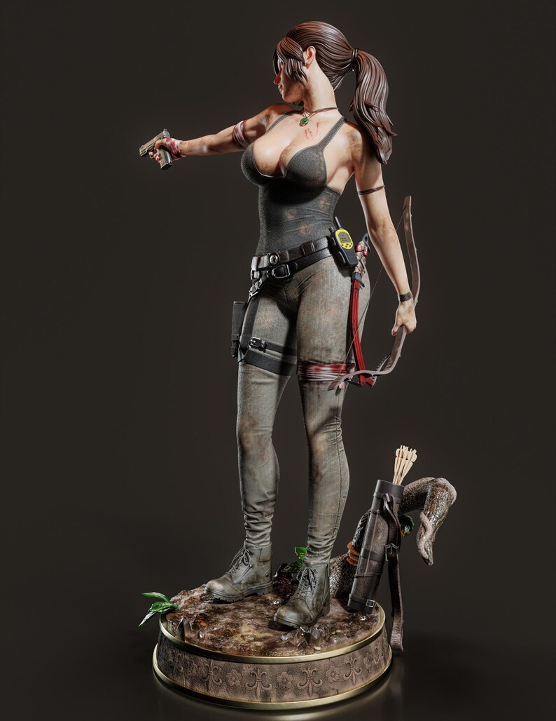 Mastercraft Relic Model Collection Relic Hunter | PAINTED Figure or UNPAINTED Model Kit | 3d Printed ...