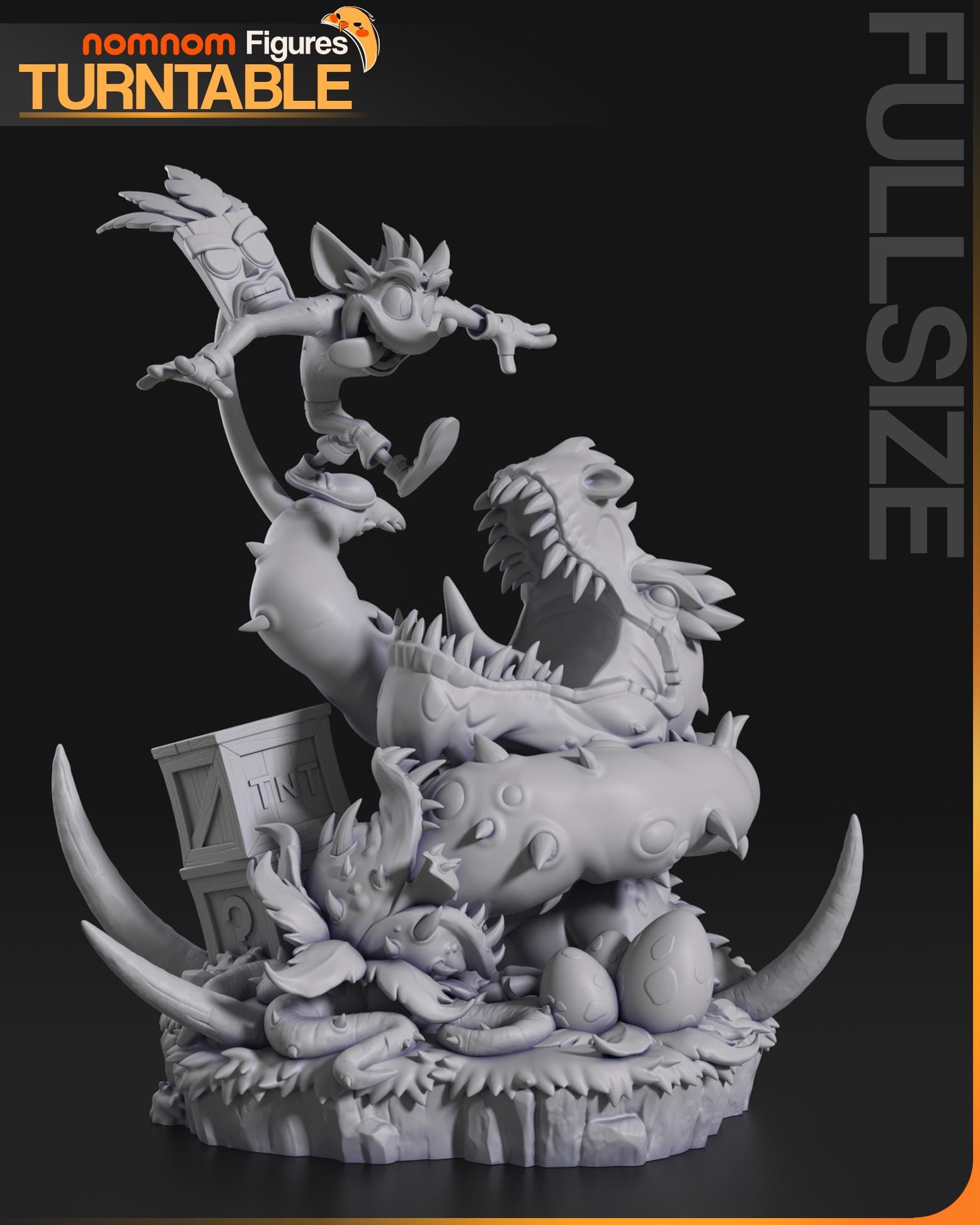 Crash bandicoot figure - Etsy 日本