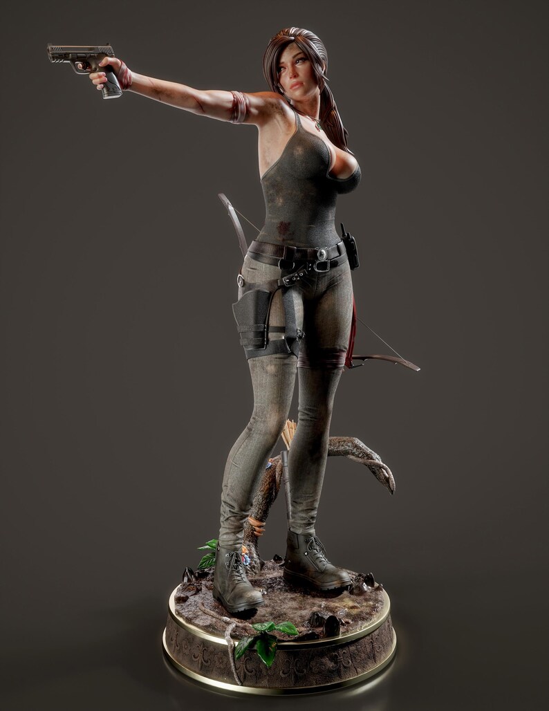 Mastercraft Relic Model Collection Relic Hunter | PAINTED Figure or UNPAINTED Model Kit | 3d Printed ...