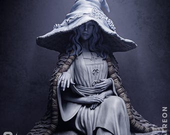 エルデンリング 魔女ラニ フィギュア：レジン製塗装済み/未塗装