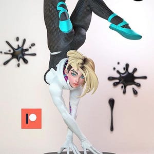 Spider Gwen scale model kit