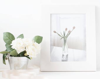 Tulipani Digital Download, stampa d'arte, stampa floreale, Tulip stampa, foto di fiori, Instant arte stampabile